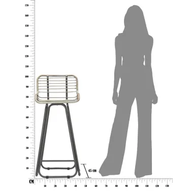 Stołek DUBLIN 45 45 102 cm